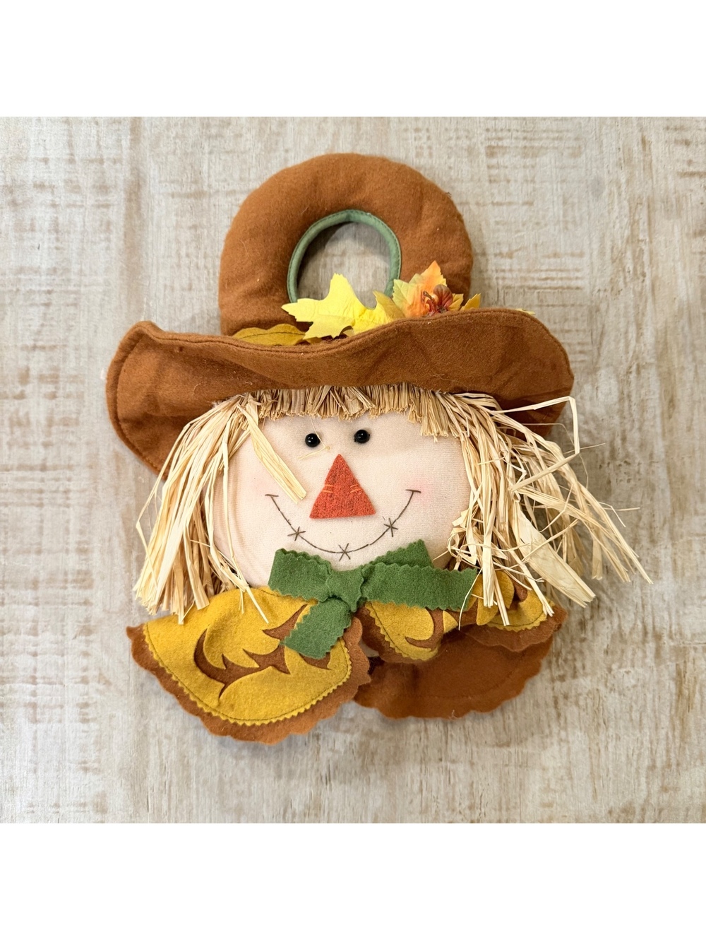 Dan Dee Collector’s Choice Scarecrow Fall Autumn Door Wall Hanging Decor 12”